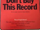 DOOWOPLP DONNIE & DEL CHORDS TAURUS T-1000 DON’T BUY THIS RECORD (TRIPLE STEREO)