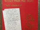 Rocket From the Crypt Hot Charity Promo Lp Set List Poster Black Vinyl 95 RFTC