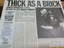 Jethro Tull – Thick As A Brick  	Chrysalis – 0190296323317  2022  NEW