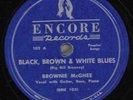 SCARCE POSTWAR BLUES 78 Brownie McGhee 