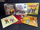 6x 1970s Disneyland Vinyl Records Snow White Aristocats Disney Winnie Pooh Remus