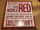 TAYLOR SWIFT  RED For Your ACM Consideration Red Vinyl 2LP Gatefold B2