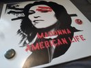 Madonna American Life Rare Double Vinyl Album & Promo Badges Love Profusion