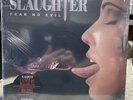 SLAUGHTER Fear No Evil Vinyl Record Red & Black Splatter Double LP NEW Kiss Wax