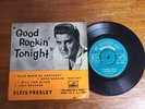 RARE-ELVIS PRESLEY-GOOD ROCKING TONIGHT-UK HMV EP + PS