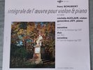 MICHELE AUCLAIR G JOY SCHUBERT COMPLETE VIOLIN & PIANO VOL 2 LDE 3237 ERATO LP