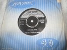 THE HOLLYWOOD FLAMES / MUCH TOO MUCH / RARE UK LONDON LABEL DOO WOP SINGLE EX