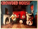 CROWDED HOUSE s/t ORIGINAL 1986 CAPITOL PROMO POSTER Neil Finn RARE NM