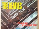 The Beatles: Please Please Me, Parlophone mono LP Cover ONLY, 1963 issue B/Gold