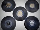 5x BILL HALEY 78s- ROCK AROUND CLOCK/ SHAKE RATTLE ROLL/SUNDOWN BOOGIE/MAMBO/RYE