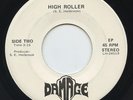HEAR - Rare Heavy Metal /Hard Rock 45 - Damage - High Roller - Damage # LH-24519