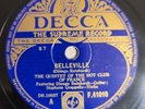 Django Reinhardt Quintet Hot Club France Belleville Liza Decca UK 78 RPM HEAR E