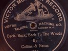 Victor Monarch 1205 Collins & Nastus BACK TO THE WOODS show biz tune 78 rpm 1902