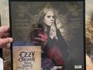 Ozzy Osbourne Patient Number 9 Signed Insert Limited Crystal Clear 2LP Vinyl
