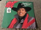 GEORGE STRAIT MERRY CHRISTMAS STRAIT TO YOU 1986 LP VINTAGE VINYL MCA PRINT