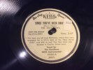 SWALLOWS-KING 4466-SINCE YOU'VE BEEN AWAY/WISHING FOR YOU DOO-WOP R&B 1951 DJ E