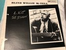 BLIND WILLIE McTELL - Last Session   BLUESVILLE LP BV-1040 NM