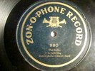 78 : ZONOPHONE 980-ZONOPHONE BAND - THE SMILER-A SCOTT JOPLIN RAG - -RARE 1907