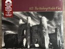 THE UNFORGETTABLE FIRE  U2 LP Ltd Edition 180 WineRed Burgundy Vinyl - Small Rip