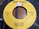 Radcliffe Butler Tommy Mccook My Last Word UK 7