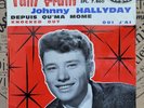 EP 45T Johnny Hallyday  Tutti Frutti, Depuis Qu'ma Mome / Fra 1961 Avec Centreur
