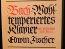 BACH Well Tempered Klavier complete - EDWIN FISCHER - EMI ANGEL 5LP BOX JAPAN