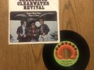 CCR- SWEET HITCH-HIKER / DOOR TO DOOR, FANTASY, 45, PROMO W/ PS, 1971 , RARE