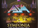 Asia SYMFONIA (Live In Bulgaria) 2-vinyl-lp blue transparent John Wetton