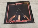 VINTAGE ORIGINAL VINYL RECORD Raven LP Vinyl all for One / Base Record Neat