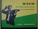 EMIL TELMANYI Bach Sonatas Partitas For Unaccompanied Violin LONDON 3 LP BOX LLA