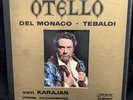 VERDI Otello - Del Monaco, KARAJAN - LONDON Blueback OSA-1324 WB DG ST 3LP BOX