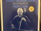 Pablo Casals Suiten Für Violoncello Solo Bach OG German Press (VG+/EX) 3 LPs