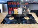 KISS Alive II 1977 2LP Complete NBLP-7076 w/TATTOOS BOOK STICKER & FORM