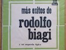 RODOLFO BIAGI y Su Orq. Tipica Mas Exitos Tango LP La Cumparsita + 11 Rare