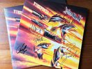 JUDAS PRIEST SIGNED Firepower Vinyl LP | Bundle | Red/Black Yellow/Black Swirl