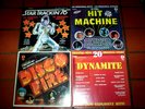 70's K - TEL ( 5 ) LP lot: HIT MACHINE / DISCO FIRE/ STAR TRACKIN' 76 / DYNAMITE