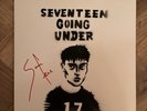Sam Fender Seventeen Going Under Signed Vinyl Hand sprayed