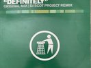 Yoda Inc. - Definitely - Original / DJ Scott Project - 12” Vinyl - Tidy Trax