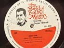 Bob Dylan Interview Oscar Brand The World Of Folk Music LP