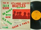 Beatles, the It’s Here, Luv  Ed Rudy With New U.S. Tour Volume 3 LP Rare