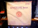 AUDIO ARTIST'S BACKGROUND MUSIC LP 1950'S Red Vinyl   16 RPM  Lush BACHELOR orch