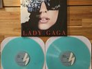 Lady Gaga - The Fame Glacier Blue Vinyl 2xLP Silver Swirl Tin /1000