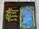 JRR Tolkien Poems and Songs Of Middle Earth Caedmon 1967 LP LOTR Vinyl Record