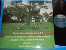 Marriner ROSSINI String Sonatas DONIZETTI String Quartet Argo ZRG 603 Oval label