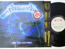 METALLICA RIDE THE LIGHTNING 1984 RARE LP EU ROADRUNNER