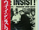 MAX ROACH WE INSIST  MAX ROACH'S-FREEDOM NOW SUITE GLOBE SMJX10115 JAPAN OBI LP
