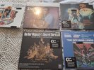 5 Various sealed oop James Bond Soundtrack Vinyl LP