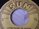 JOHNNY CASH LUTHER PLAYED THE BOOGIE / THANKS A LOT SUN 316 US ORIGINAL 1959