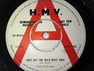 THE OUTLAWS THAT SET THE WILD WEST FREE 63 UK DEMO VINYL 7
