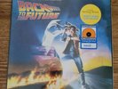 Back To The Future Soundtrack Walmart Exclusive Orange Color Vinyl NEW Sealed.
